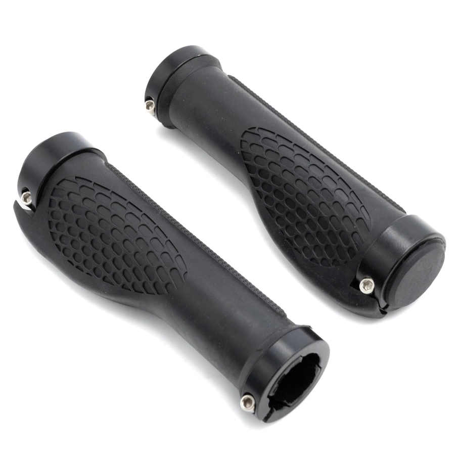 Rubber Handle Grips with Metal Ring