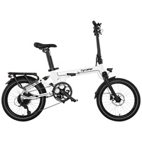 Cyrusher Sonder Foldable Electric Bike - 250W Power | 10Ah Battery | 15.5mph Speed | 53mi Range