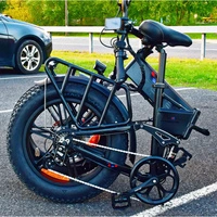 ENGWE Engine Pro Foldable Electric Bike - 1000W Power | 16Ah Battery | 30mph Speed | 75mi Range
