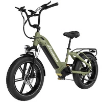 ECORUSH ECO R6 Electric Bike - 250W Power | 15.6Ah Battery | 15.5mph Speed | 75mi Range