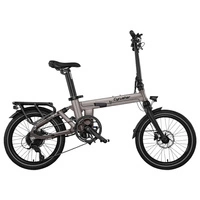Cyrusher Sonder Foldable Electric Bike - 250W Power | 10Ah Battery | 15.5mph Speed | 53mi Range
