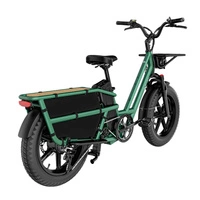 Fiido T2 Longtail Cargo Electric Bike - 2025 | 750W Power | 20.8Ah Battery | 25mph Speed | 85mi Range