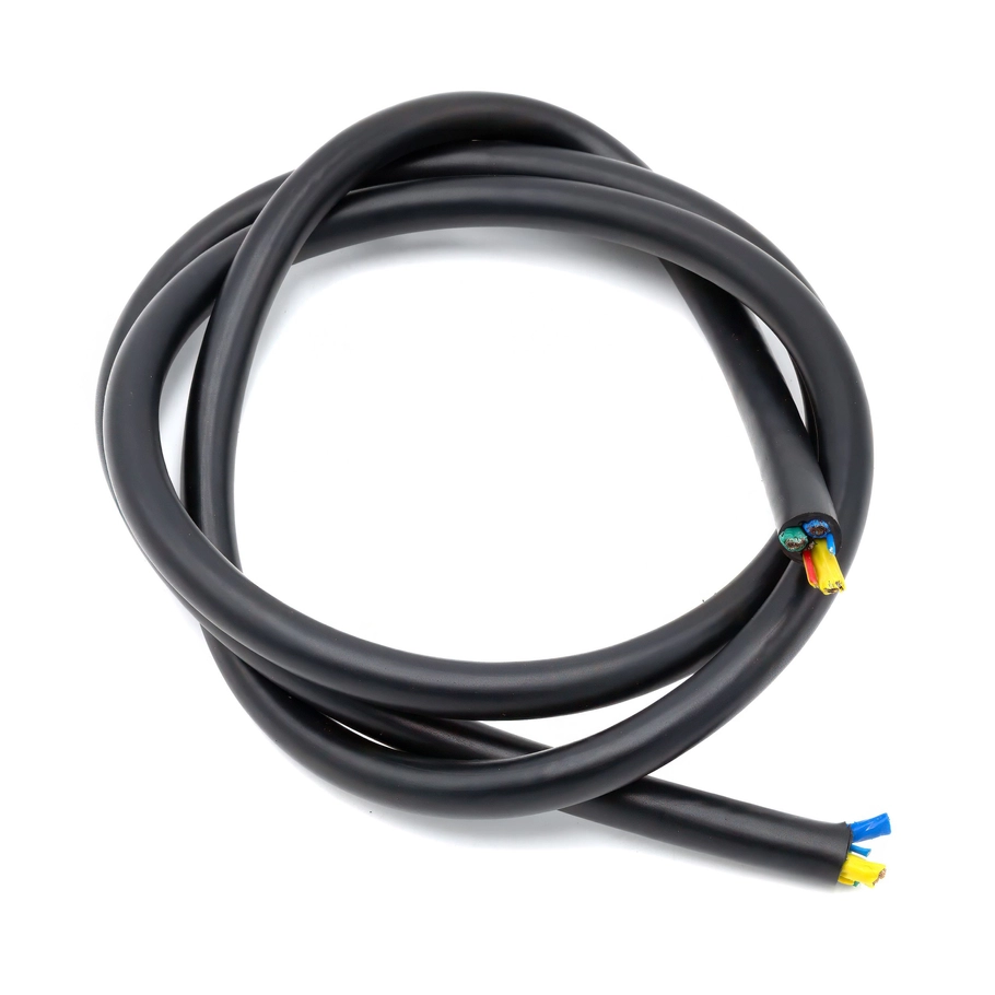 Motor Cable Thick up to 6000W 3x 3.5 mm2 + Hall Sensors Overal Diameter 8mm 1 Metre