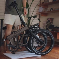 Cyrusher Sonder Foldable Electric Bike - 250W Power | 10Ah Battery | 15.5mph Speed | 53mi Range