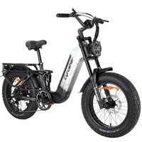 Cyrusher Kommoda 3.0 Electric Bike - 1400W Power | 20Ah Battery | 28mph Speed | 68mi Range