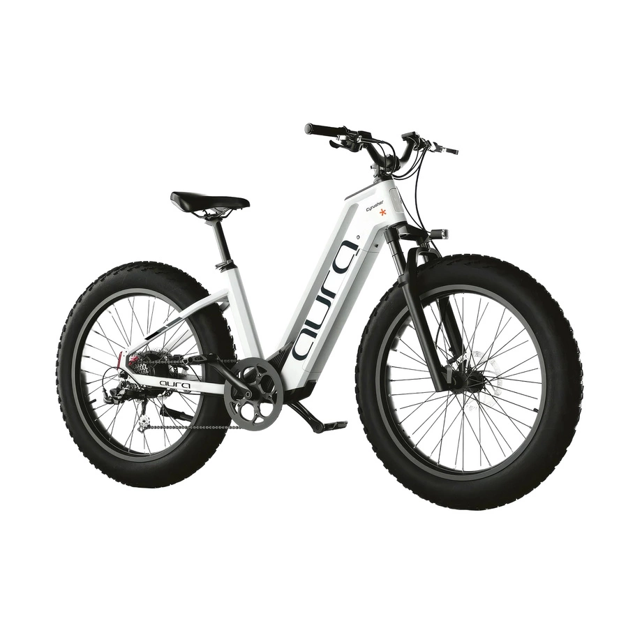 Cyrusher Aura Electric Bike - 1400W Power | 15Ah Battery | 28mph Speed | 60mi Range | Step-Thru
