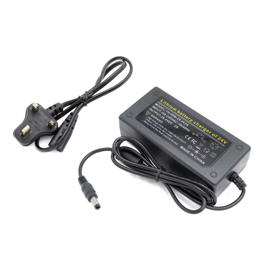 Charger DC 24V 29.4V 5.5mm x 2.1mm