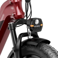 Heybike Ranger 3.0 Pro Foldable Electric Bike - 1200W Power | 15Ah Battery | 28mph Speed | 90mi Range