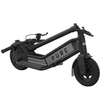 Pure Escape Plus Electric Scooter - 900W Power | 12Ah Battery | 15.5mph Speed | 31mi Range