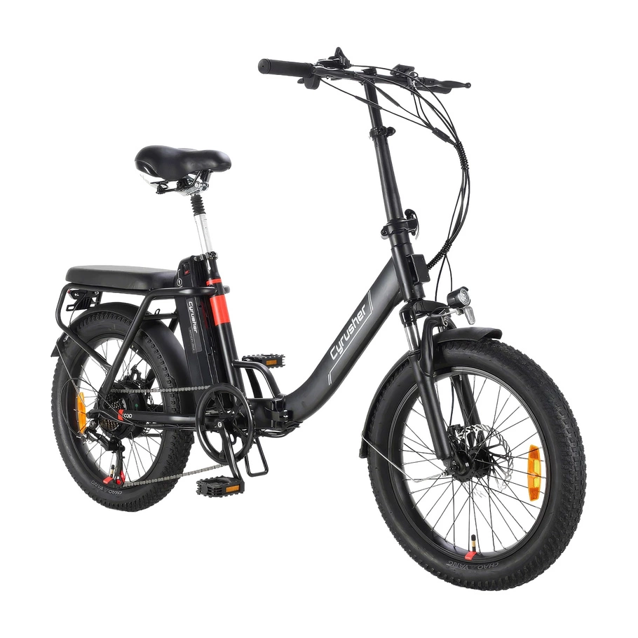 Cyrusher Loop Foldable Electric Bike - 250W Power | 10.4Ah Battery | 15.5mph Speed | 45mi Range 