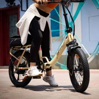 Cyrusher Loop Foldable Electric Bike - 250W Power | 10.4Ah Battery | 15.5mph Speed | 45mi Range 