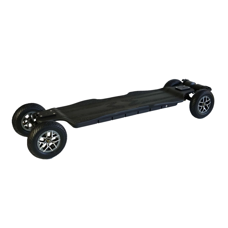 Majestic Hero 2 Longboard Electric 6000W Black 32mph Range 32mi 