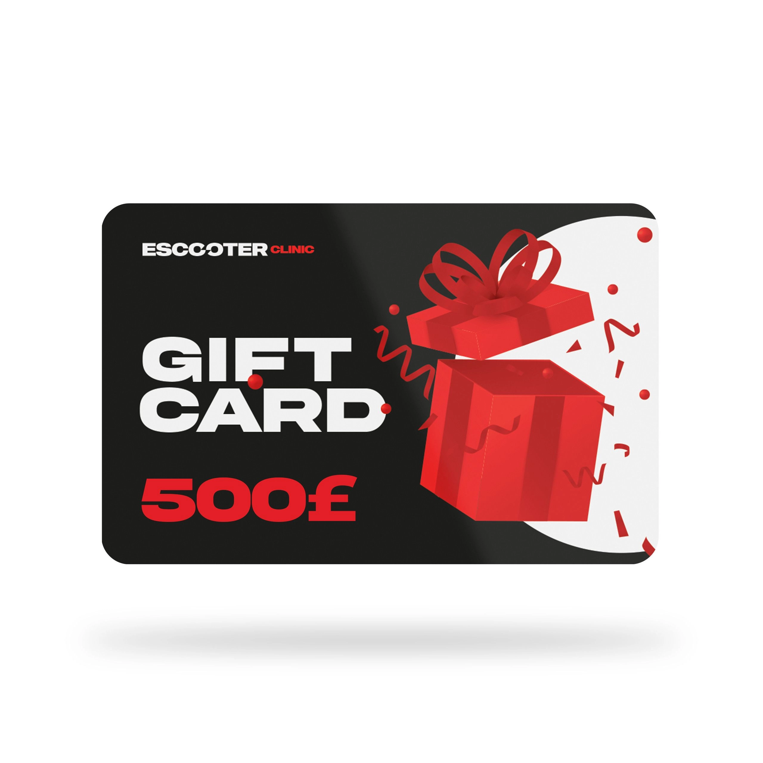 buy GIFT CARD ESCOOTER CLINIC £20