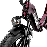 Heybike Ranger S Foldable Electric Bike - 1800W Power | 14.4Ah Battery | 28mph Speed | 55mi Range