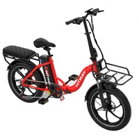 HITWAY BK6SL1 Foldable Electric Bike - 250W Power | 15.6Ah Battery | 15.5mph Speed | 93mi Range | 20-Inch