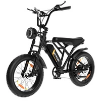  HITWAY BK29 Foldable Electric Bike - 250W Power | 15Ah Battery | 15.5mph Speed | 50mi Range | 20-inches |  4.0 Fat Tire