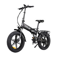 Vitilan V3 2.0 Foldable Electric Bike - 1200W Power | 13Ah Battery | 28mph Speed | 45mi Range