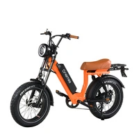 Onemile Scrambler V Pro Electric Bike - 850W Power | 19.2Ah Battery | 28mph Speed | 56mi Range | Retro V/2.0 | Step-Thru