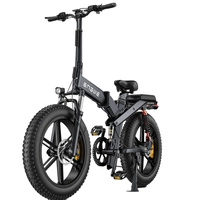 ENGWE X20 Foldable Electric Bike - 1000W Power | 14.4Ah Battery | 31mph Speed | 62mi Range