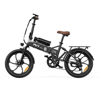 PVY Z20 Max Electric Bike - 250W Power | 25.6Ah Battery | 15.5mph Speed | 124mi Range