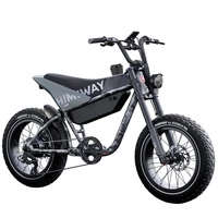 Himiway C5 Ultra Electric Motorcycle - 1200W Power | 20Ah Battery | 28mph Speed | 80mi Range