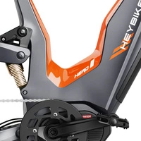 Heybike Hero Electric Bike - 1400W Power | 18Ah Battery | 35mph Speed | 60mi Range | Carbon Fiber Ebike | Step-Thru