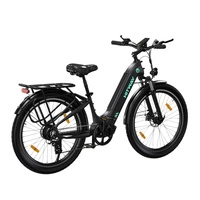  HITWAY BK16 Electric Bike - 250W Power | 18Ah Battery | 15.5mph Speed | 93mi Range | 26-inches