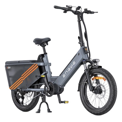 Engwe LE20 Electric Bike - 250W Power | 38.4Ah Battery | 15.5mph Speed | 218mi Range | Dual Battery