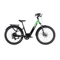 Cyrusher Grace Electric City Bike - 1400W Power | 15Ah Battery | 28mph Speed | 59mi Range | Step-Thru