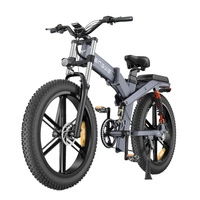 ENGWE X20 Foldable Electric Bike - 1000W Power | 22.2Ah Battery | 31mph Speed | 93mi Range
